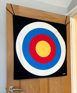 HANGUPZ 'Hit The Bullseye' Large Door-Hang Nerf Style Blaster Target Gift for Boys Girls