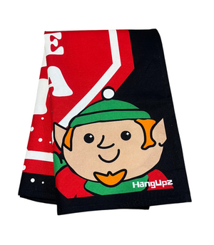 HANGUPZ 'Stop Here Please Santa' Kid's Bedroom Door Large Original Hanging Christmas Decoration