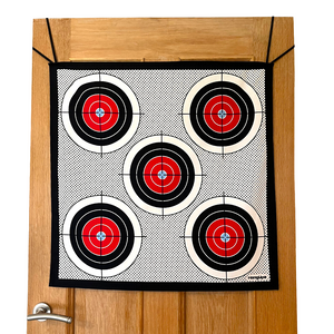 HANGUPZ Large Shooting Range Door-Hang Nerf Style Blaster Target Gift for Boys Girls