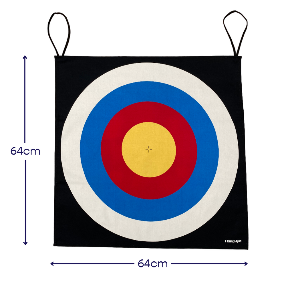 HANGUPZ 'Hit The Bullseye' Large Door-Hang Nerf Style Blaster Target Gift for Boys Girls