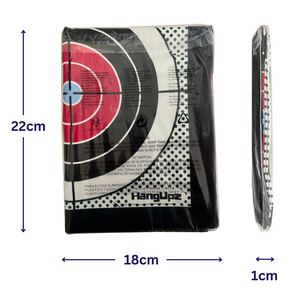 HANGUPZ Large Shooting Range Door-Hang Nerf Style Blaster Target Gift for Boys Girls