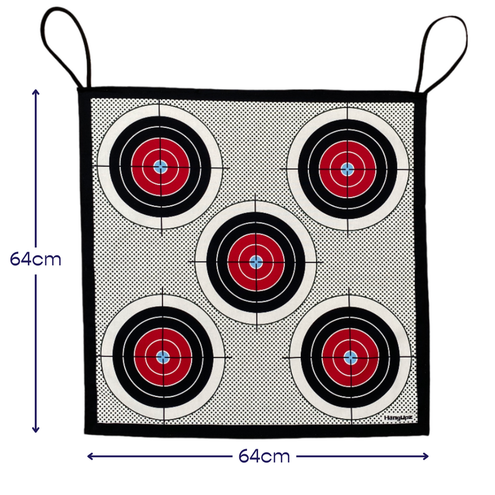 HANGUPZ Large Shooting Range Door-Hang Nerf Style Blaster Target Gift for Boys Girls