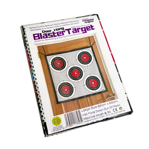 HANGUPZ Large Shooting Range Door-Hang Nerf Style Blaster Target Gift for Boys Girls