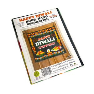 HANGUPZ 'Happy Diwali Everyone' House & Garden Large Door-Hang Decoration Original Diwali Gift