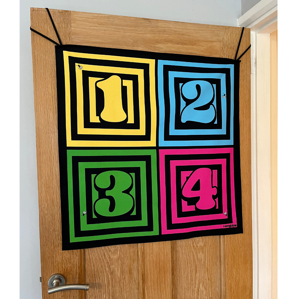 HANGUPZ 'Hit The Fly' Large Door-Hang Nerf Style Blaster Target Gift for Boys Girls
