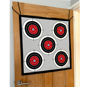HANGUPZ Large Shooting Range Door-Hang Nerf Style Blaster Target Gift for Boys Girls