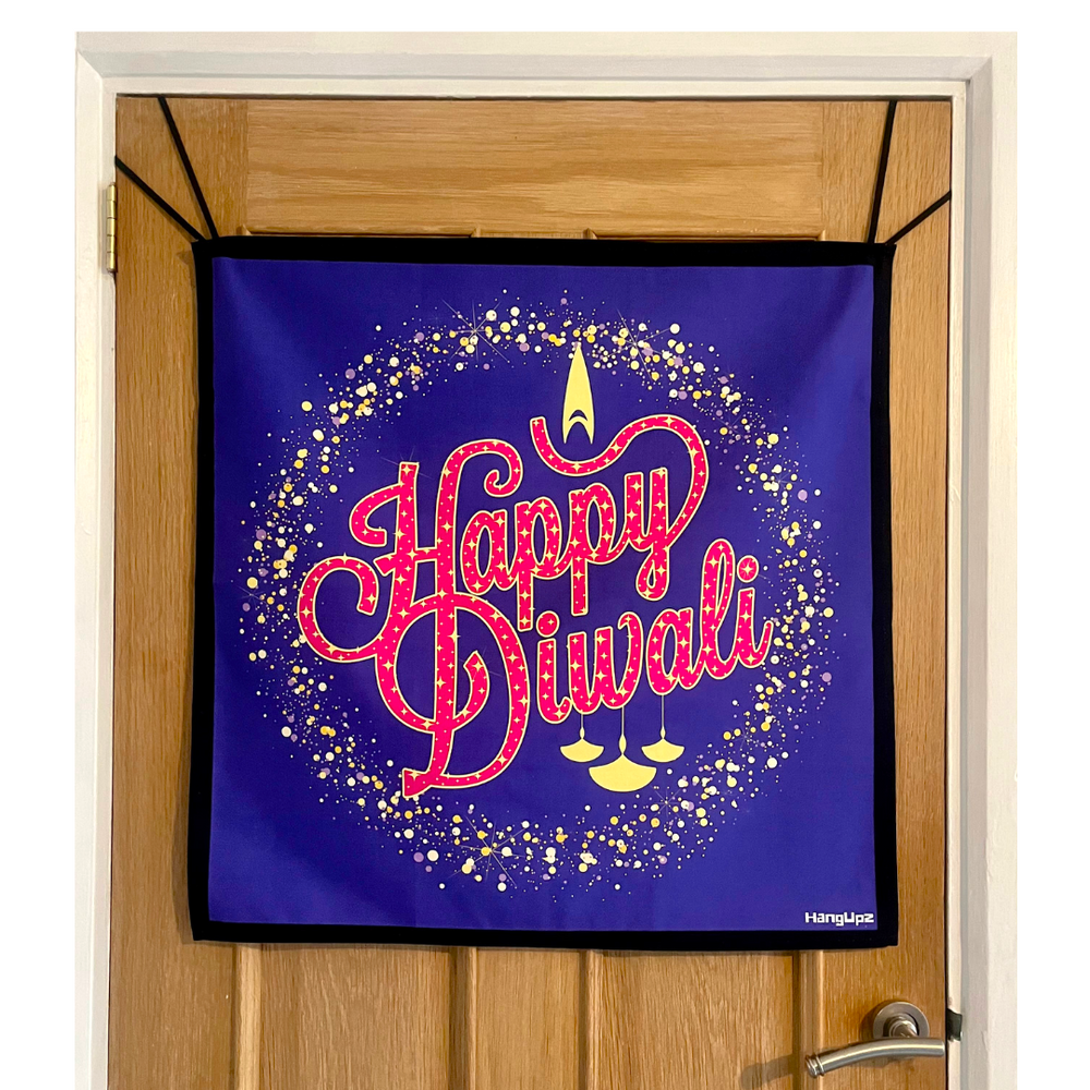 HANGUPZ Happy Diwali House & Garden Large Door-Hang Decoration Original Diwali Gift